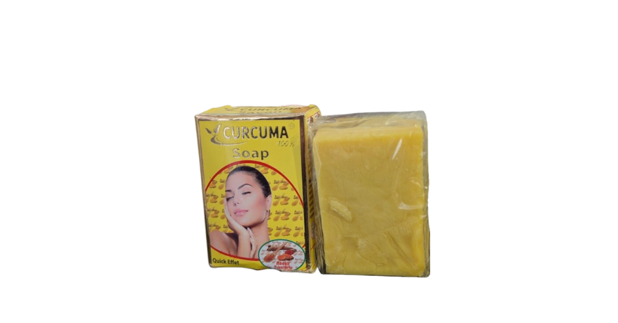 Savon Oxyprolane Exfoliant Au Curcuma – Lot De 3 Boîtes 220g, Visage Et Corps